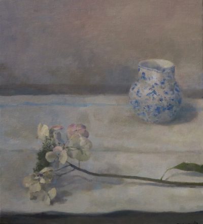 Hortensia et pot
